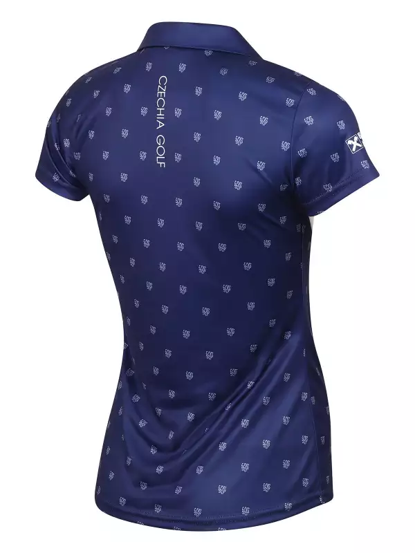 Dámské polo s logem CZECHIA GOLF