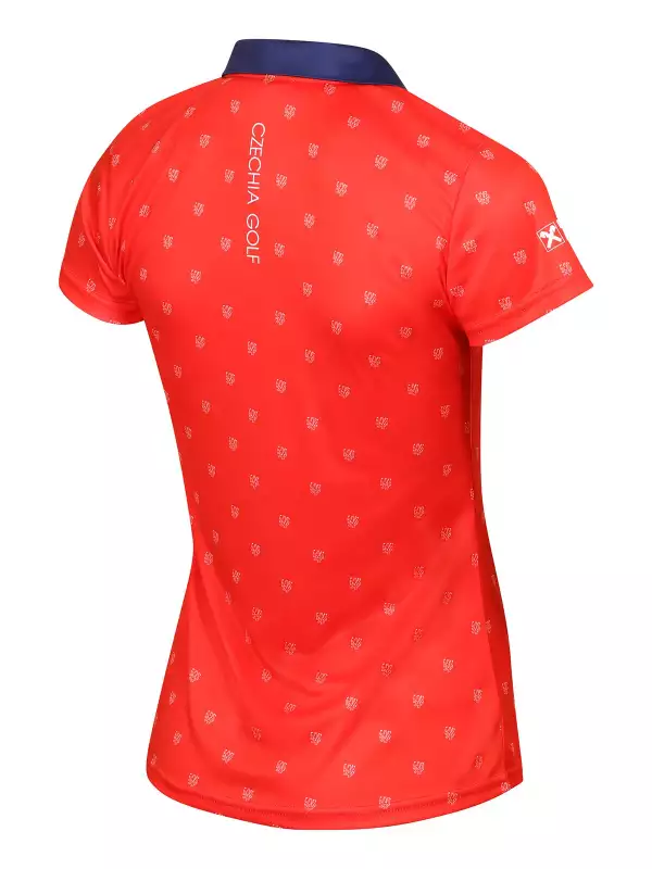 Dámské polo s logem CZECHIA GOLF